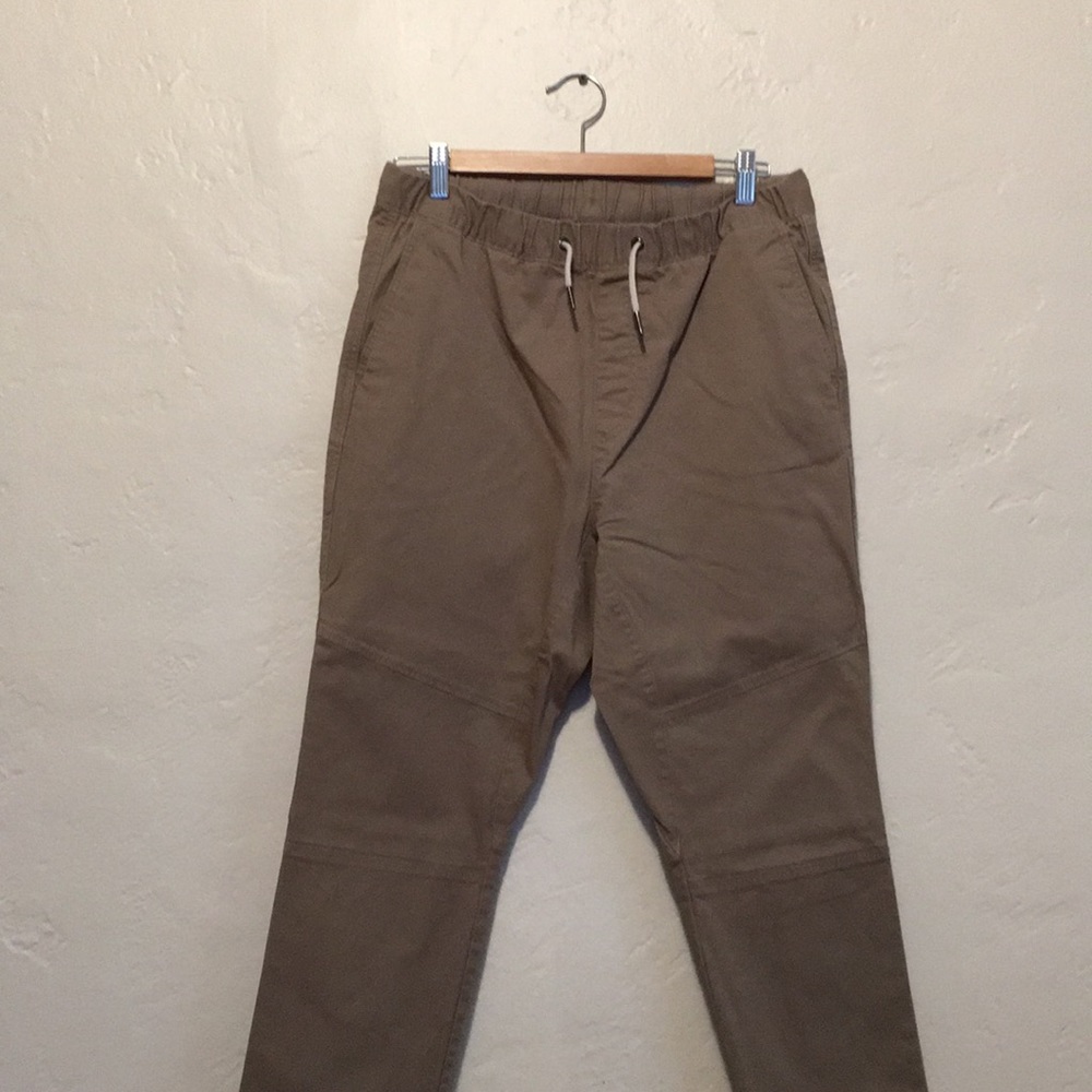 Khaki joggers